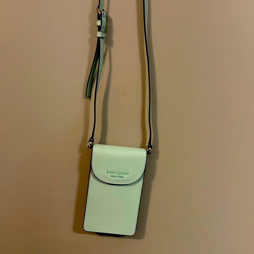Kate Spade mint green purse